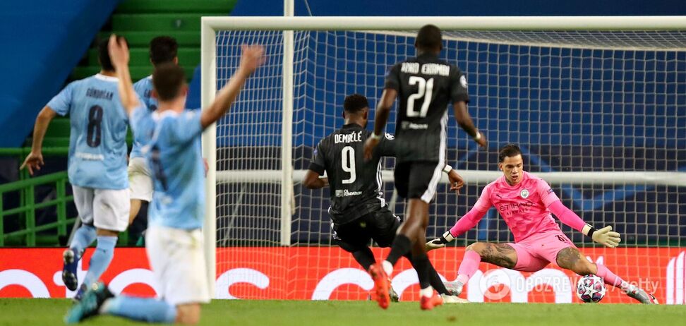 «Ліон» вибив «МанСіті» з Ліги чемпіонів