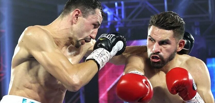 Украинец уступил в чемпионском бою