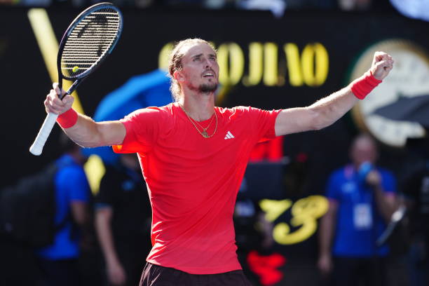 Звєрєв другий сезон поспіль вийшов до півфіналу австралійського «мейджора»