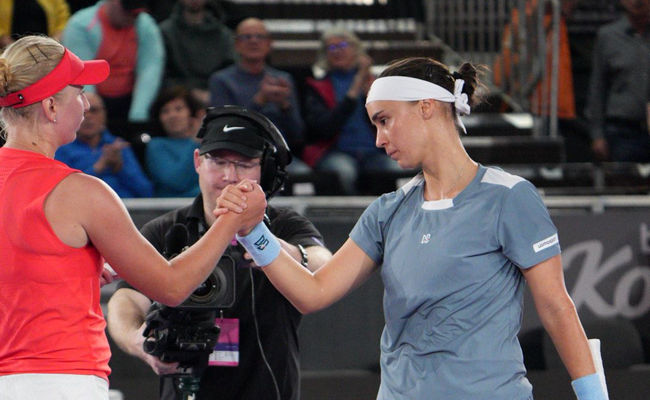 Калініна вилетіла з турніру в Лінці