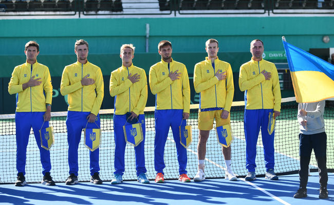 Збірна України втратила пʼять позицій у рейтингу збірних Кубка Девіса