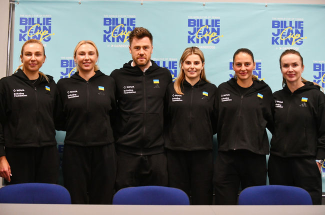 Стала відома заявка України на матч проти Польщі у Кубку Біллі Джин Кінг