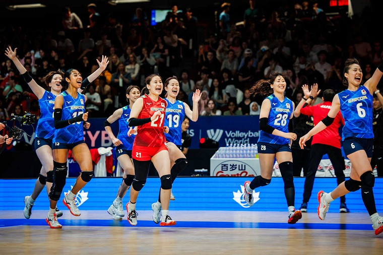 Японія вийшла у півфінал жіночої Ліги націй з волейболу