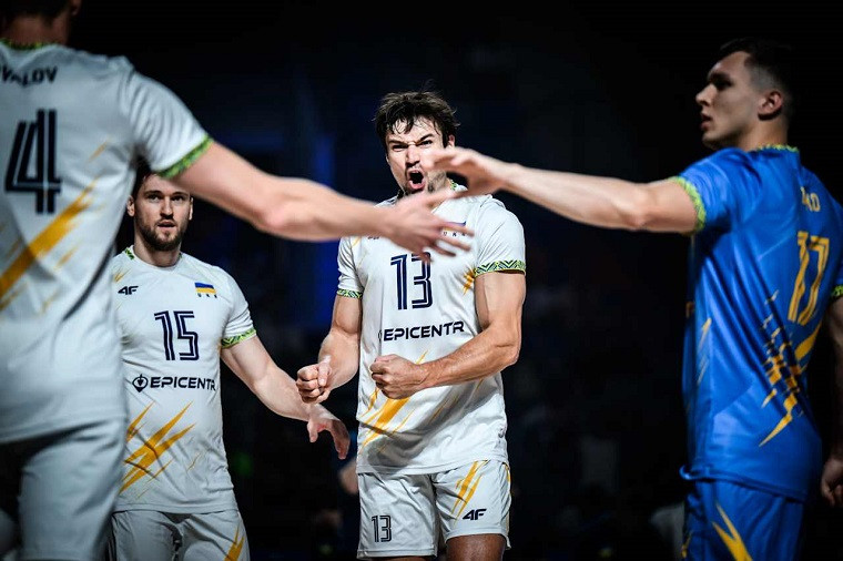 Сборная Украины встретится с Японией в Лиге наций по волейболу