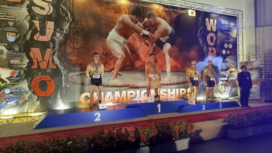 Українці здобули 17 нагород на ЧС з сумо у Польщі