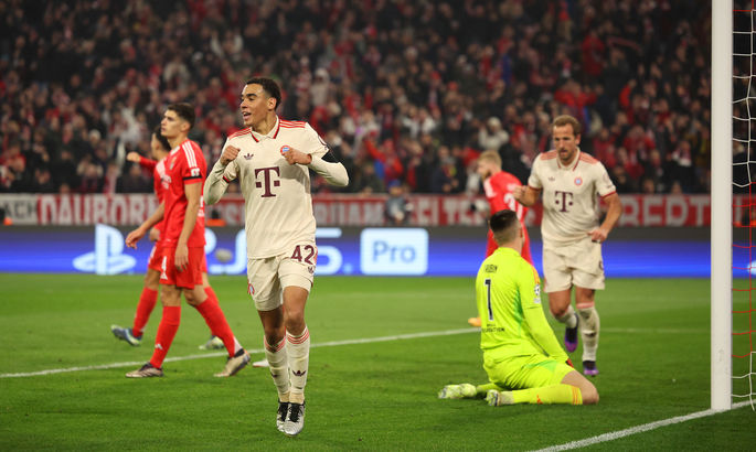 Бенфіка зазнала мінімальної поразки від Баварії, Інтер поступився Арсеналу у матчі ЛЧ