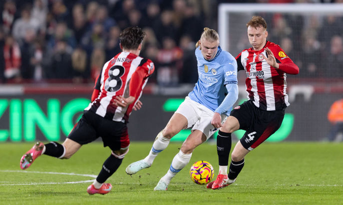 Брентфорд та Манчестер Сіті внічию зіграли у матчі АПЛ