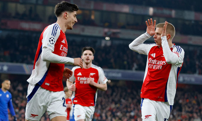 Арсенал розгромно обіграв Динамо Загреб у матчі ЛЧ