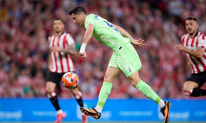 Барселона с дублем Левандовски разгромила Атлетик с дублем