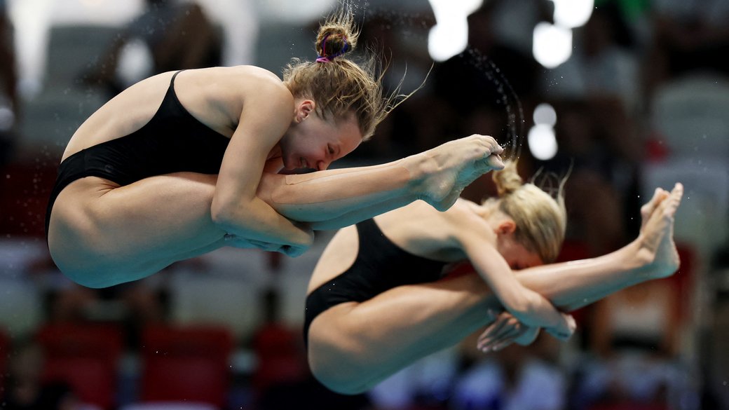 Бочек та Карнафель посіли восьме місце у стрибках з 3-метрового трампліну на ЧС-2025