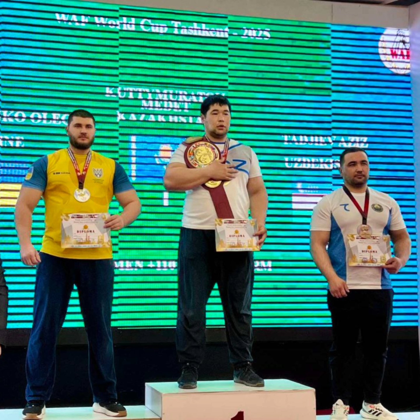 Українці здобули 11 медалей на Кубку світу з армреслінгу у Ташкенті