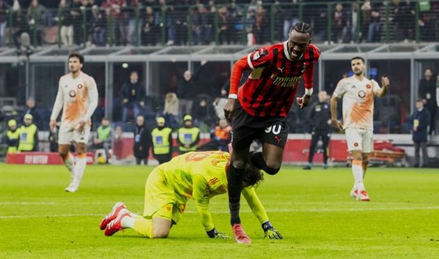 Рома не змогла обіграти Мілан у чвертьфіналі Кубка Італії