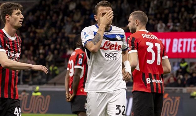 Серія A: Мілан на своєму полі мінімально поступився Аталанті