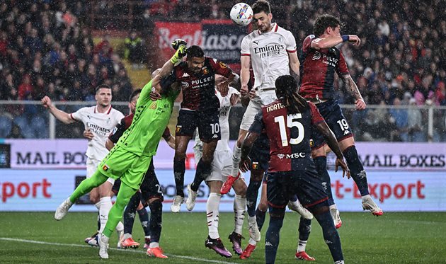 Мілан на виїзді тріумфував над Дженоа у виїзному поєдинку Серії А