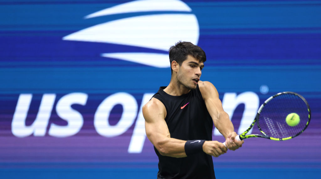 Алькарас вилетів з Відкритого чемпіонату США