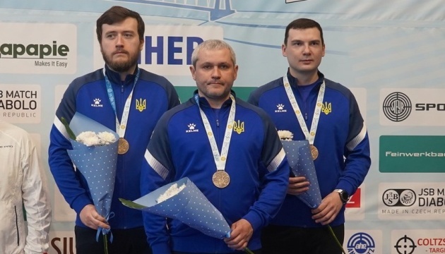 Українці здобули бронзову нагороду у стрільбі з пневматичного пістолета на 10 м на Євро-2025