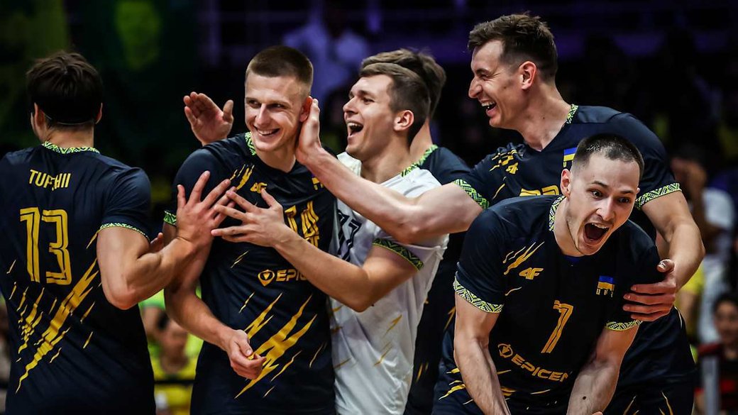 Збірна України з волейболу поступилася Ірану у матчі Ліги націй