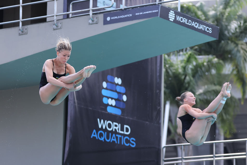 Українки вибороли золото у синхронних стрибках у воду на ЧС-2024