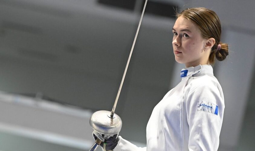 17-річна українка перевершила рекорд Харлан, здобувши «золото» на Гран-прі з фехтування
