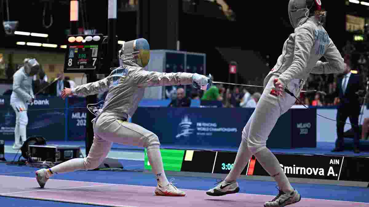 Федерація фехтування України відреагувала на допуск «нейтральних» росіян до ЧС у Тбілісі