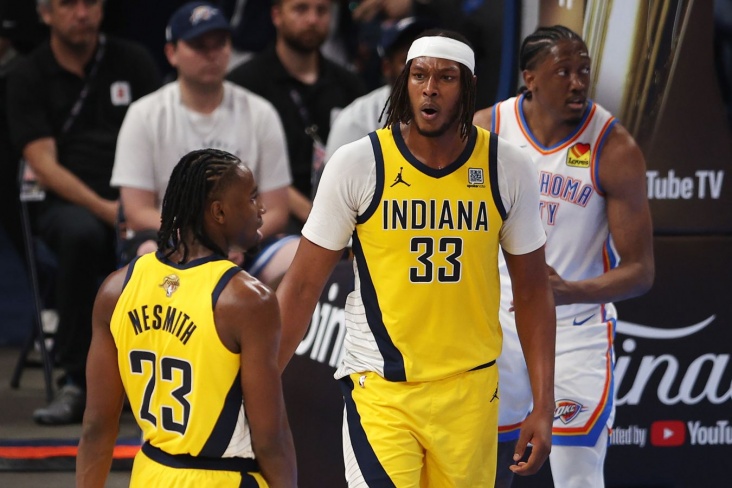 Оклахома поступилася Індіані у першому матчі фінальної серії НБА