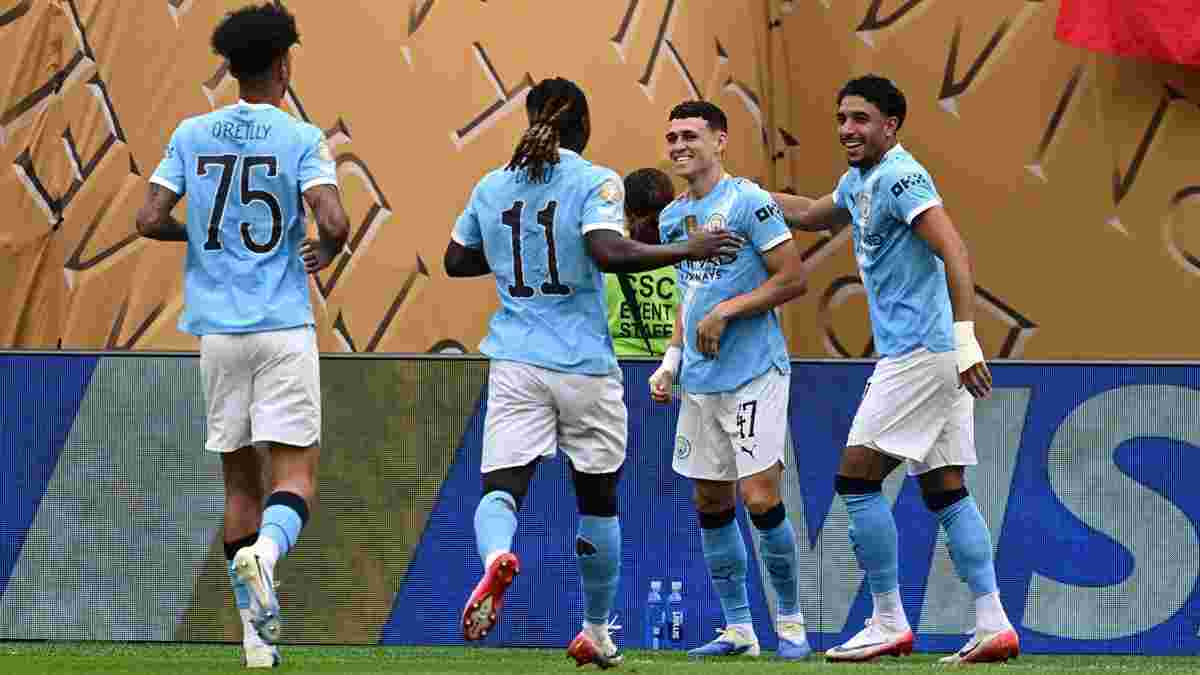 Манчестер Сіті розгромно обіграв Аль-Айн, Зальцбург розписали мирову з Аль-Хілялем: результати КЧС-2025