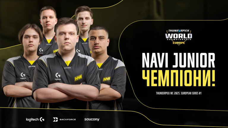 NAVI Junior стали переможцями Thunderpick World Championship 2025: European Series #1
