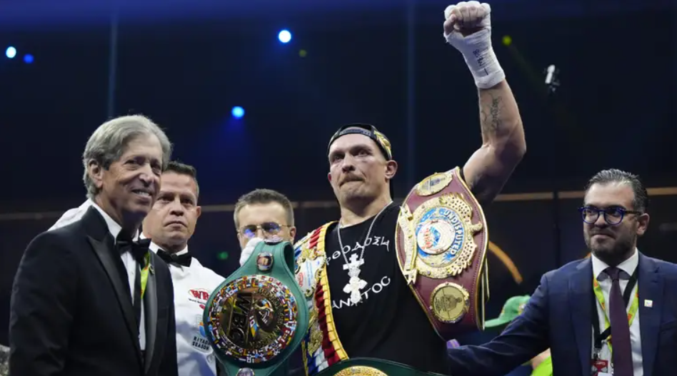 Усик посів 11-е місце у рейтингу найбільш високооплачуваних спортсменів світу