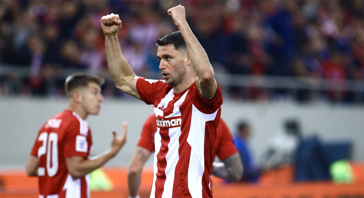 Олімпіакос обіграв Панатінаїкос, Яремчук оформив дубль