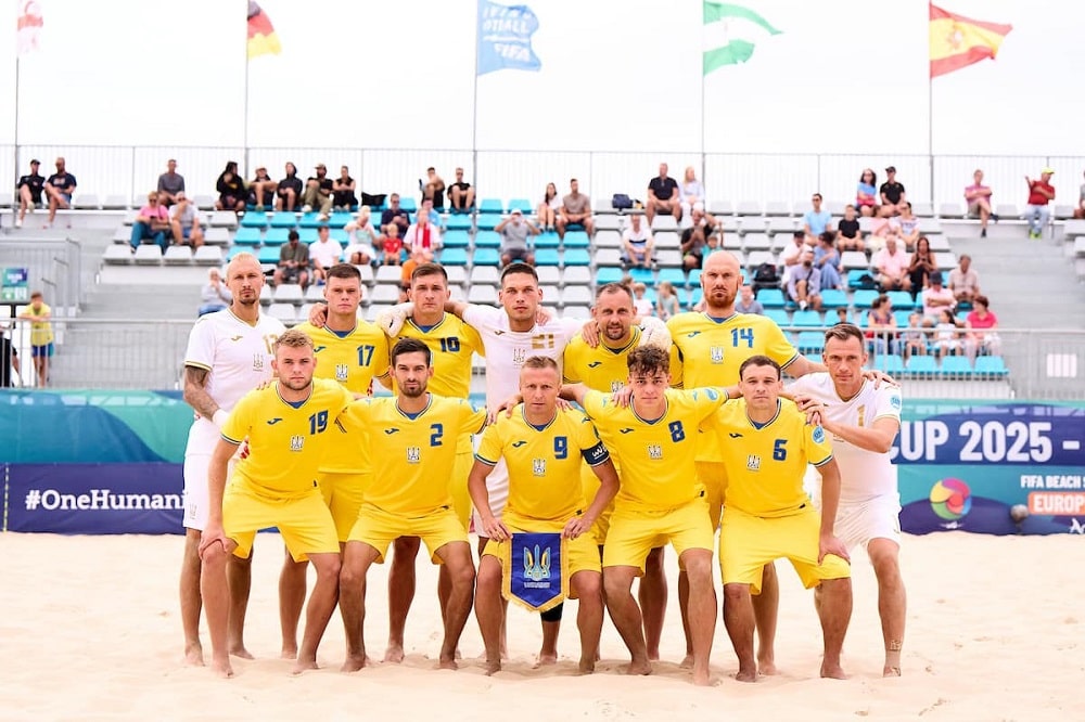 Чоловіча збірна України з пляжного футболу виступить на El Salvador Beach Soccer Cup 2025