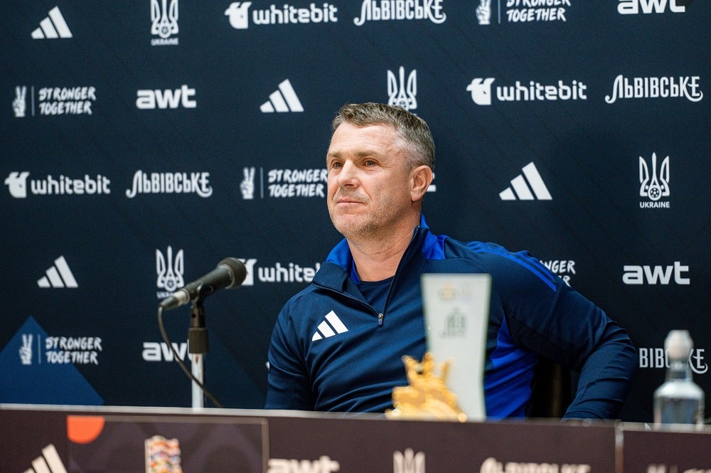 Ребров назвав склад збірної України на матчі відбору ЧС-2026 проти Франції та Азербайджану
