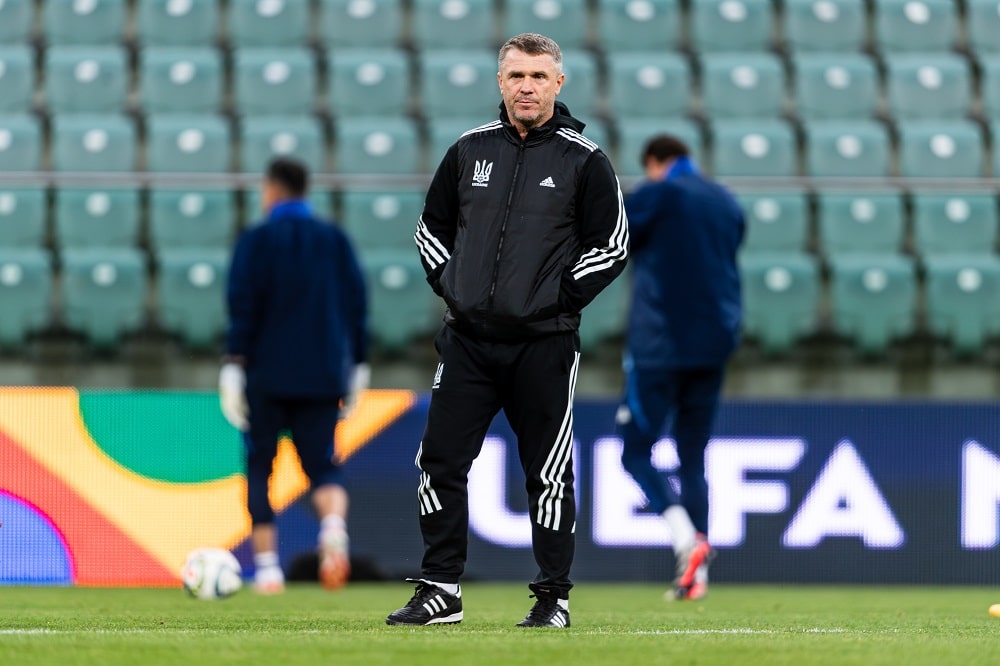 Ребров назвав склад збірної України на матч Ліги націй проти Чехії