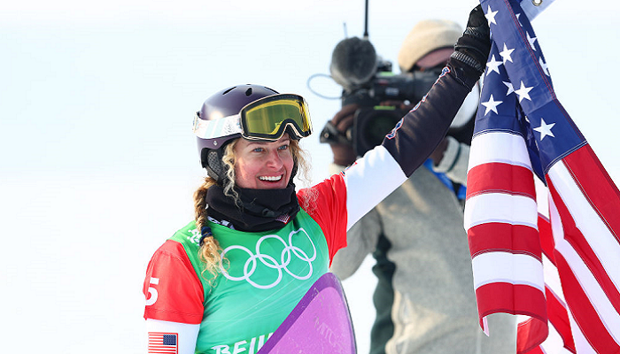 Американка Джакобеллис стала олимпийской чемпионкой в сноуборд-кроссе