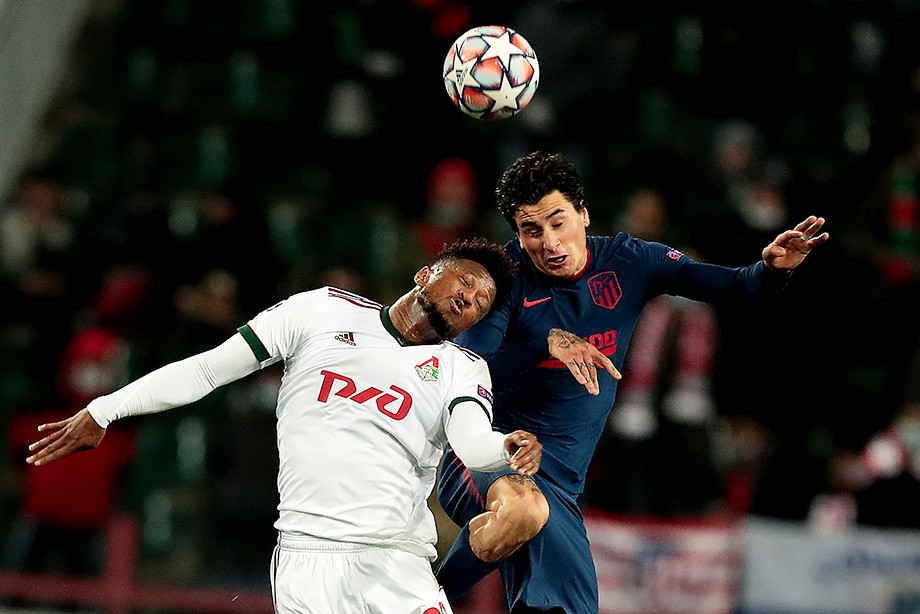 «Атлетико» оступился в игре с «Локомотивом»