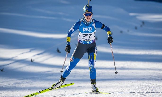 Біатлон: Дмитренко відібралася до масстарту на дебютному ЧС-2024