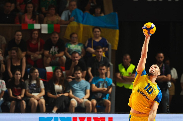 ЧЕ-2023 по волейболу: Украинцы одержали первую победу