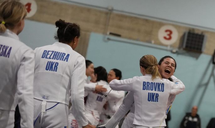 Фехтування: Жіноча збірна України виграла етап КС в Італії