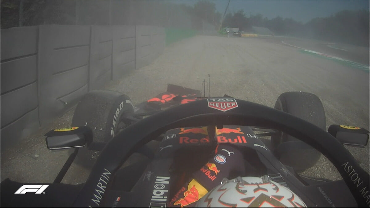 Ферстаппен разбил болид перед Гран-при Италии