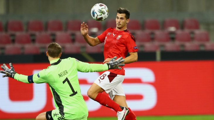 Германия вырвала ничью у Швейцарии и сыграла за Украину