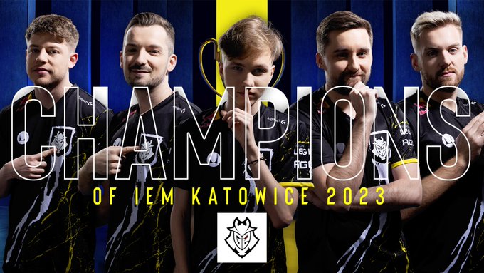 IEM Katowice 2023: G2 Esports победили Heroic в финале турнира