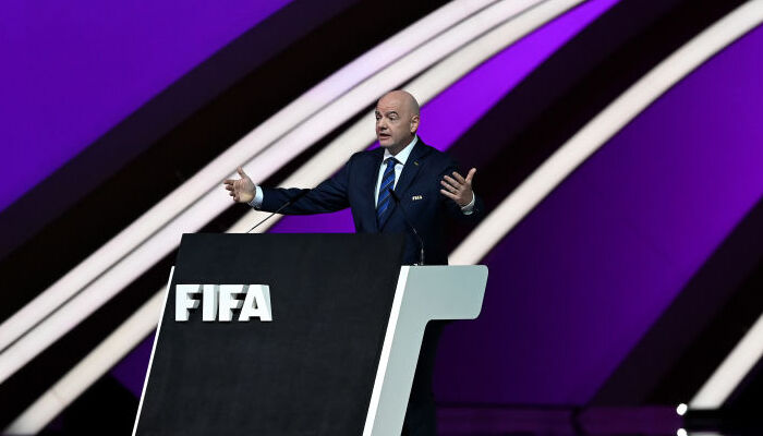 Инфантино переизбрали на пост президента ФИФА