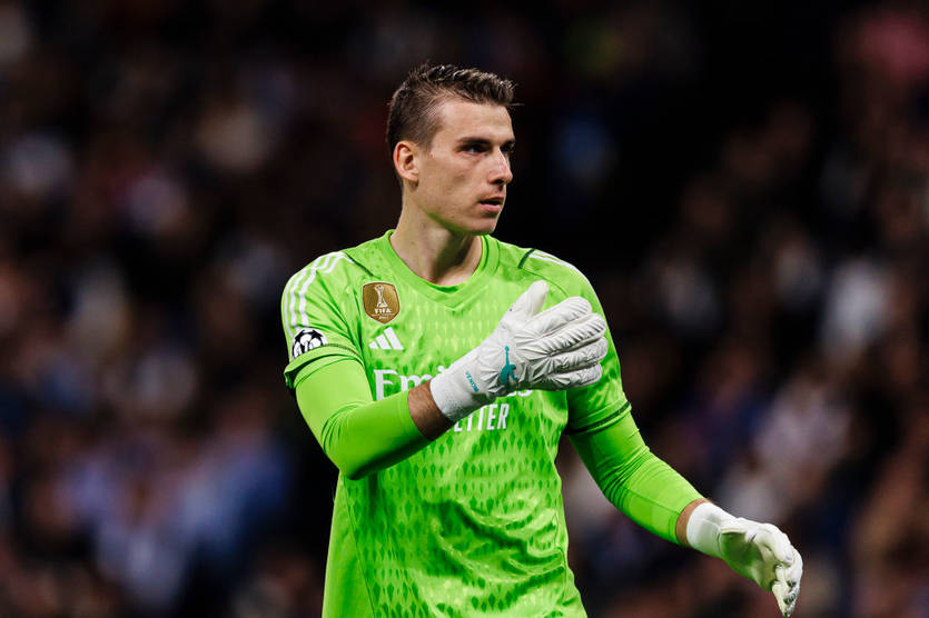 Контракт Лунина с Реалом действует до июня 2025 года