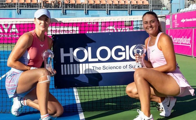 Костюк победила в финале парного турнира WTA
