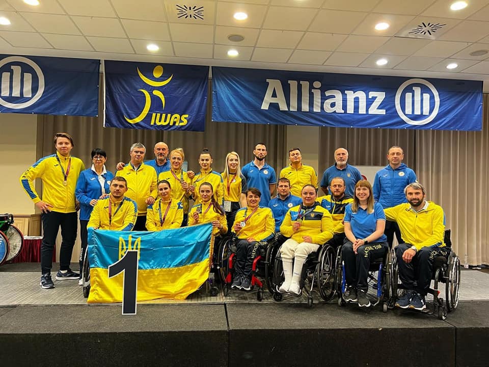 Кубок мира по парафехтованию: Украинцы выиграли девять медалей