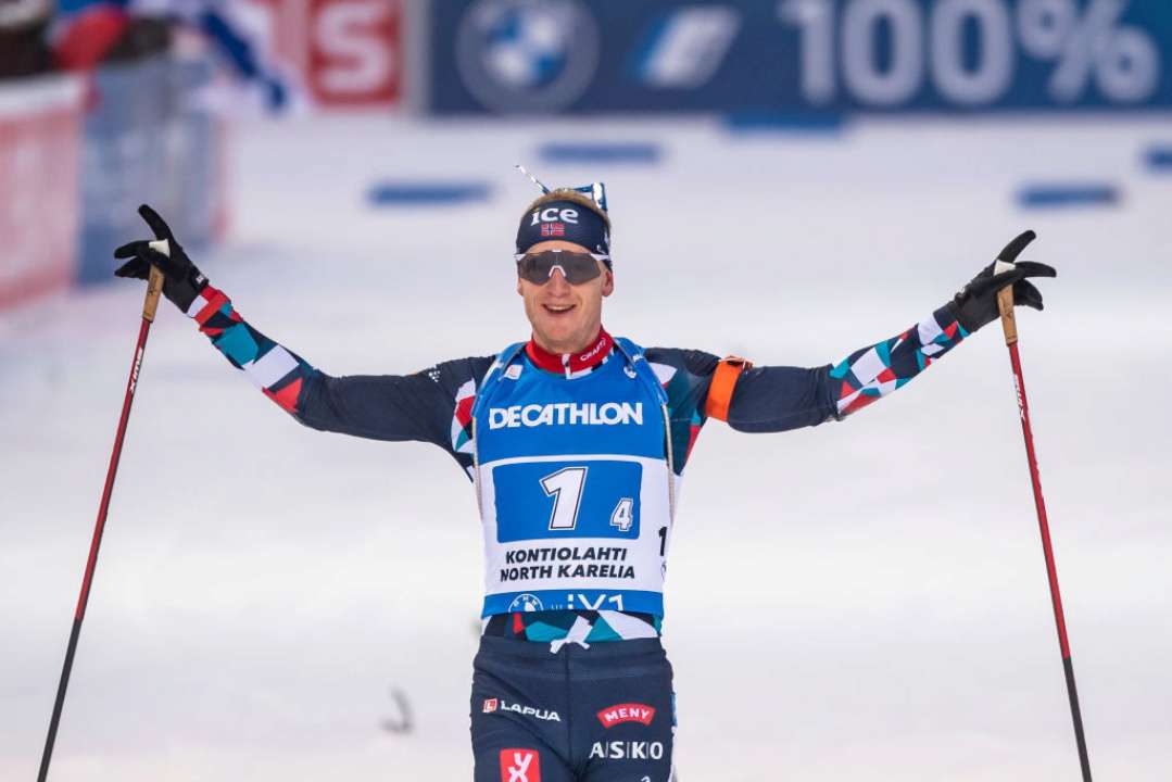Кубок мира по биатлону: Победителем мужской гонки преследования стал Йоханнес Бо