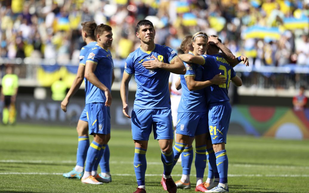 Лига наций: объявлен состав сборной Украины на матчи