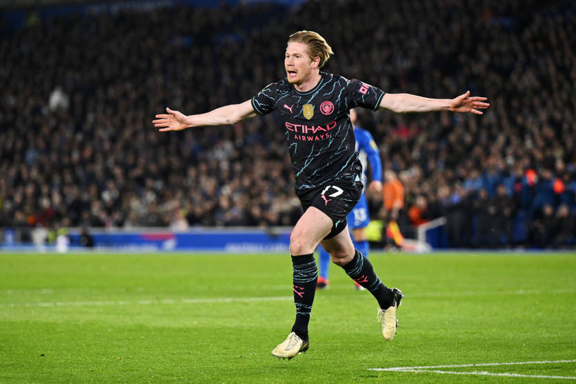 Манчестер Сіті розгромно обіграв Брайтон у матчі АПЛ