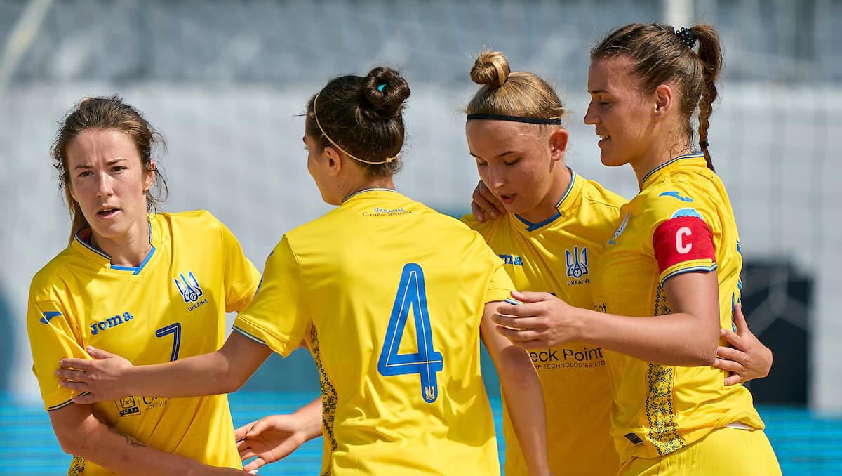 Пляжный футбол: Женская сборная Украины улучшила позиции в мировом рейтинге