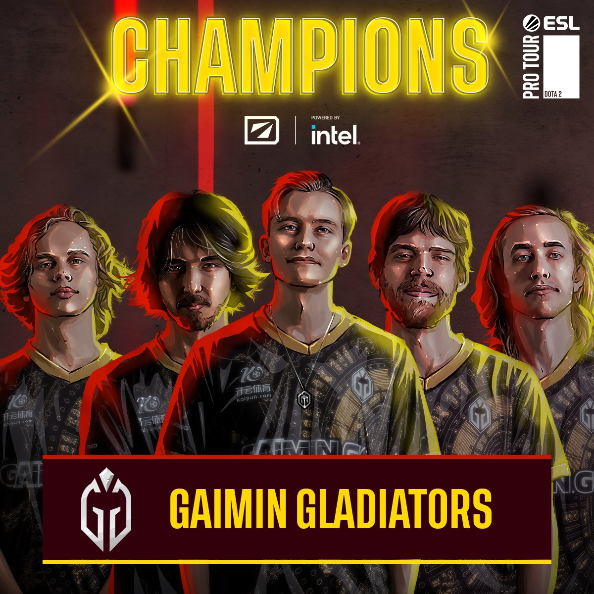 Победителями DreamLeague Season 20 стали Gaimin Gladiators