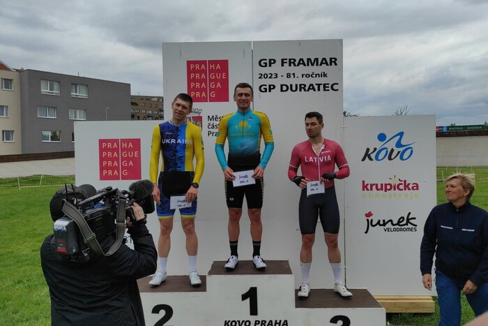 Прага: Украинцы завоевали четыре медали на рейтинговых соревнованиях по велотреку